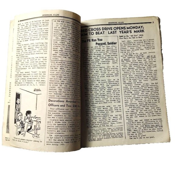 RARE FIND 4 Hi-Life Newspapers Hendricks Field 1944 Vintage Original Magazines - Picture 13 of 14